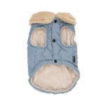 Kurtka dla psa (niebieska) pikowana XS