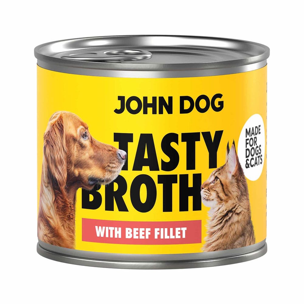 Zupa z wołowiną dla psa i kota