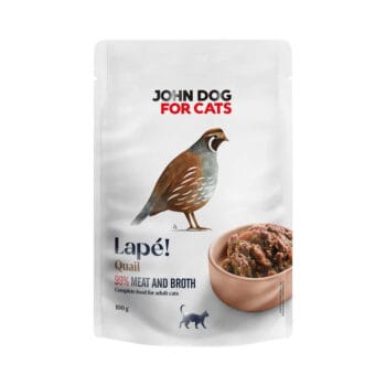 Saszetka z przepiórką dla kota