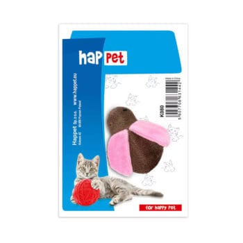 Zabawka pluszowy owad dla kota