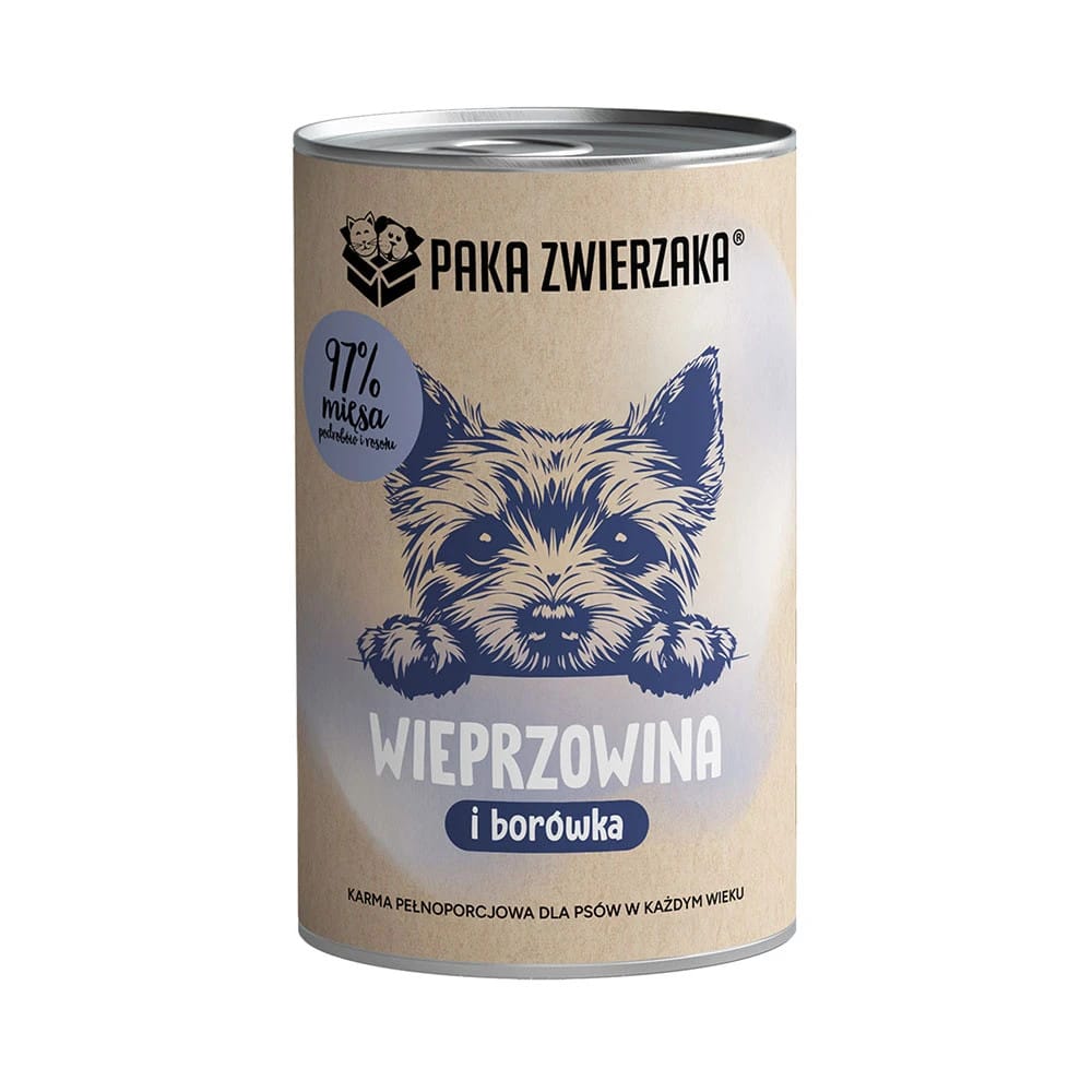 227aa8e5-b18c-4ca5-9e36-8a7abc312c7a-main.jpg Paka Zwierzaka wieprzowina i borówka 400g