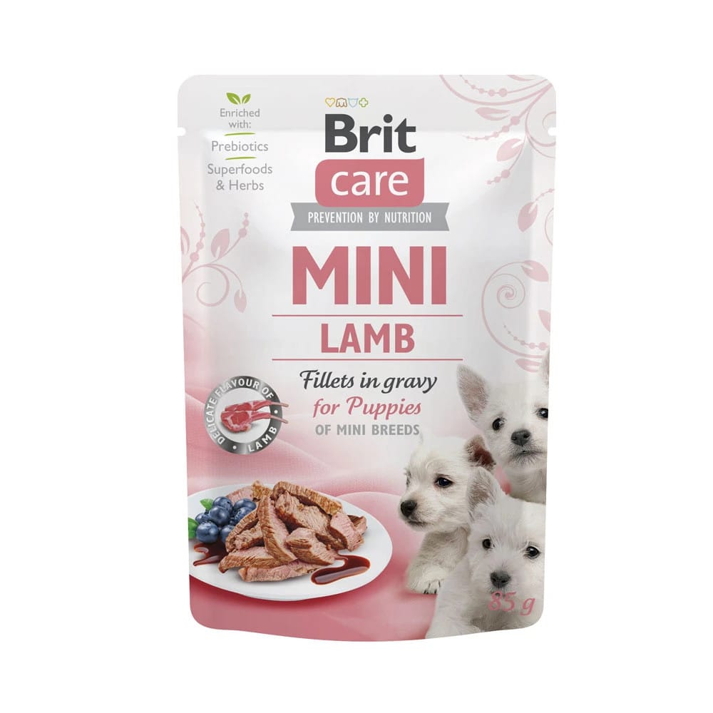 Brit Care Mini with Lamb Karma mokra saszetka jagnięcina dla szczeniaka 85g