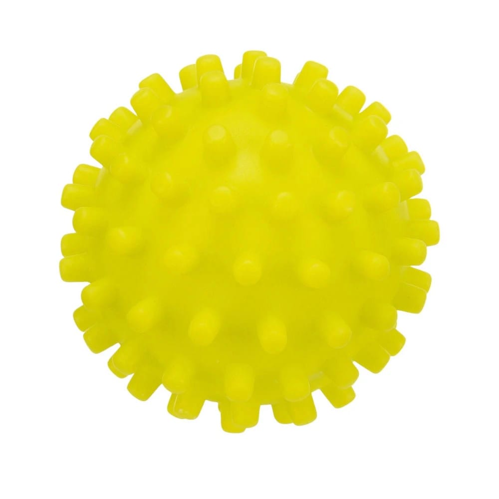 Trixie | Piłka jeżowa z dużymi kolcami dla psa (żółta) | śr. 10cm