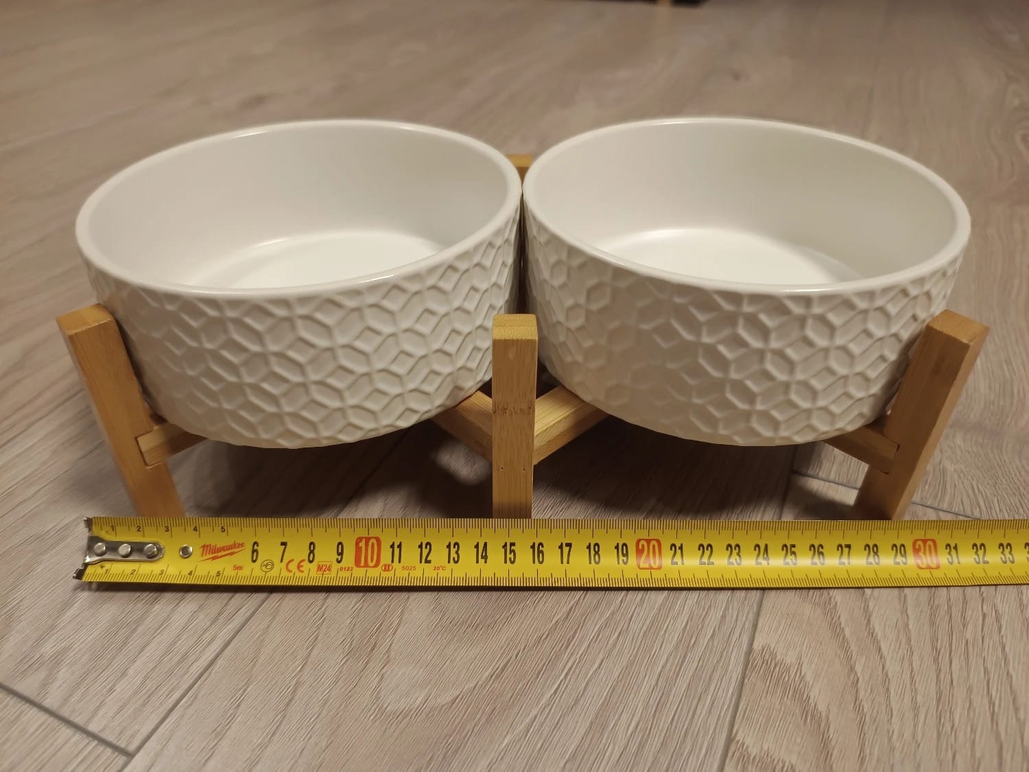 Zolux | Miska ceramiczna KERAMO DUO dla psa (biała) | 2x700ml